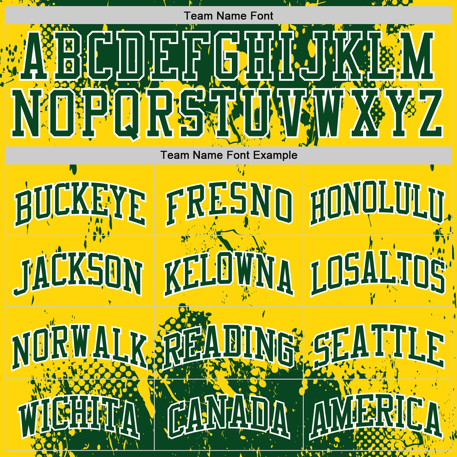 Custom Green Yellow-White Abstract Splatter Grunge Art Round Neck Sublimation Basketball Suit Jersey