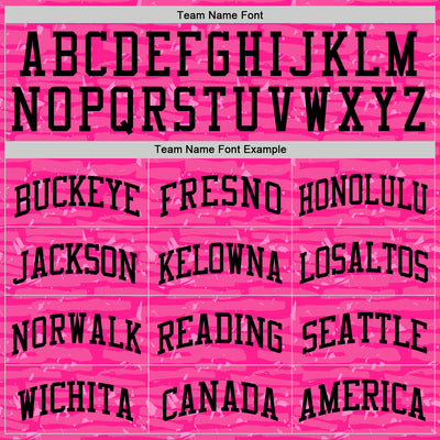 Custom Pink Black Fragment Art Round Neck Sublimation Basketball Suit Jersey