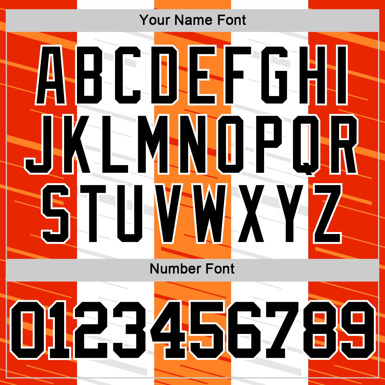 Custom White Black-Orange Line Round Neck Sublimation Basketball Suit Jersey