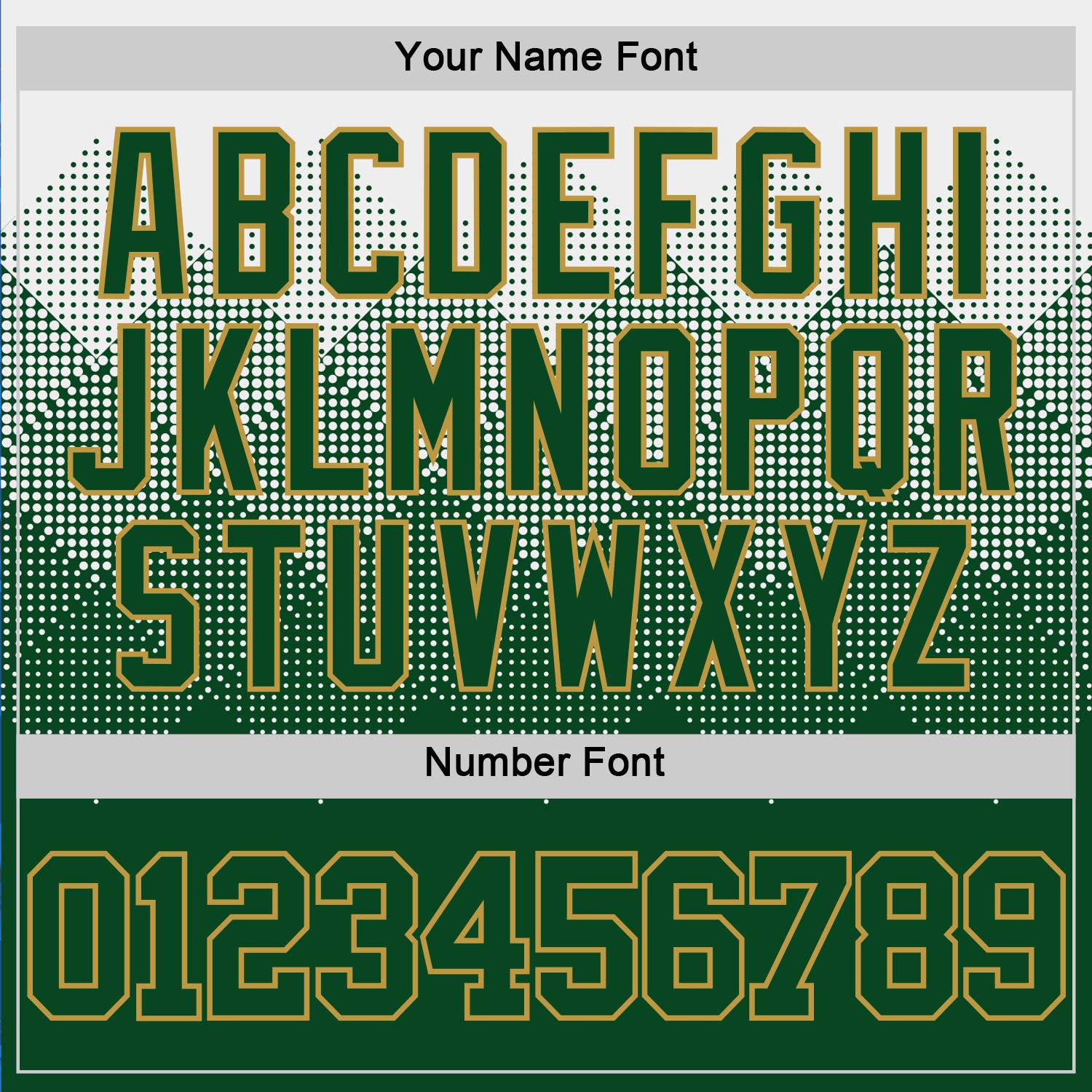 Custom White Green-Old Gold Gradient Square Shapes Round Neck Sublimation Basketball Suit Jersey