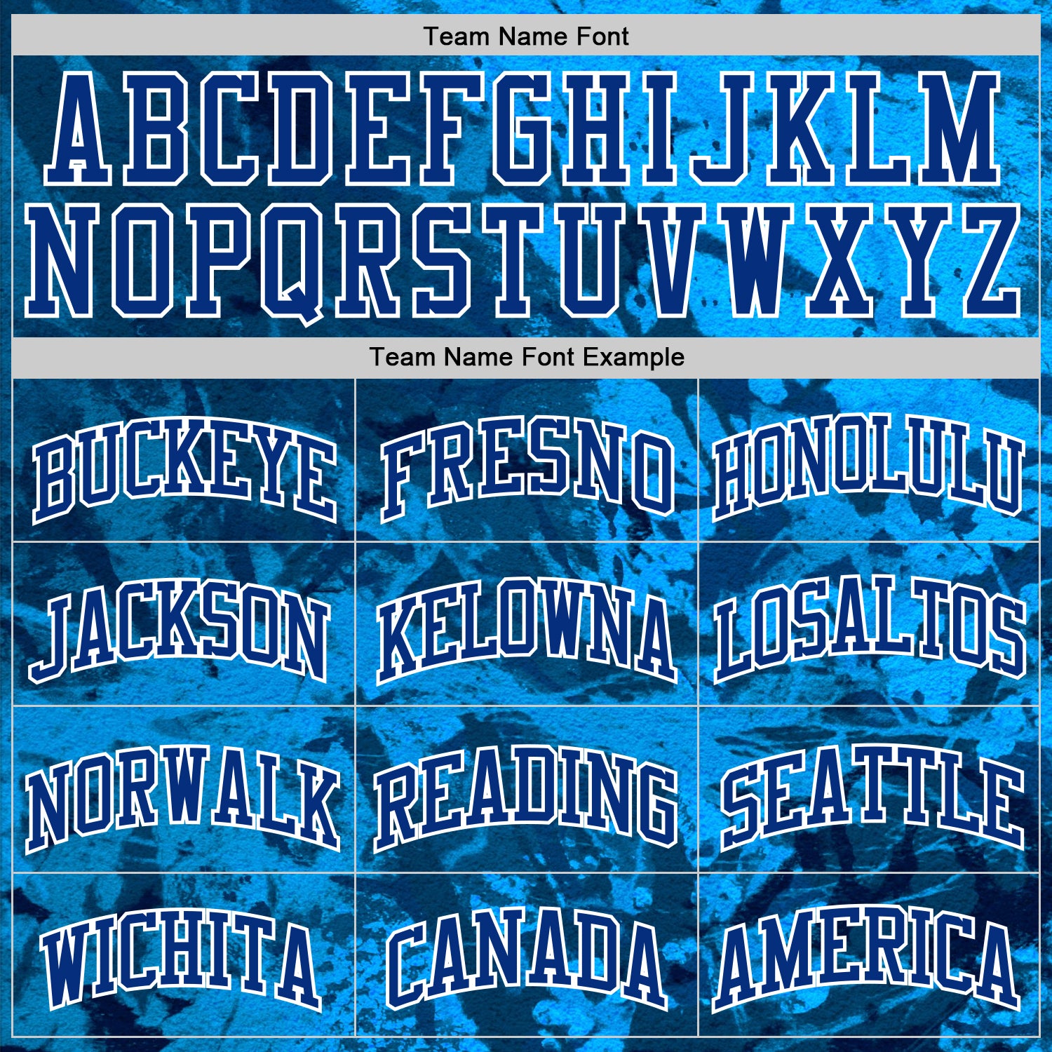 Custom Tie Dye Royal-White Round Neck Sublimation Basketball Suit Jersey