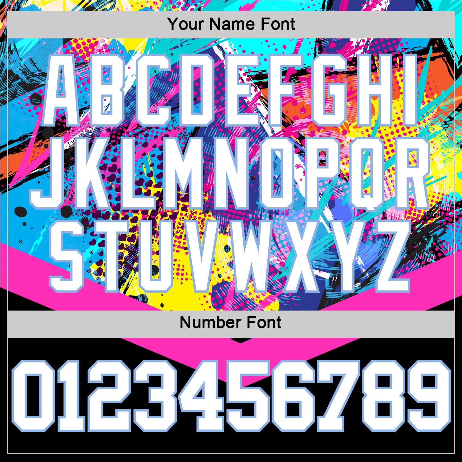 Custom Black White Pink-Light Blue Splash Round Neck Sublimation Basketball Suit Jersey