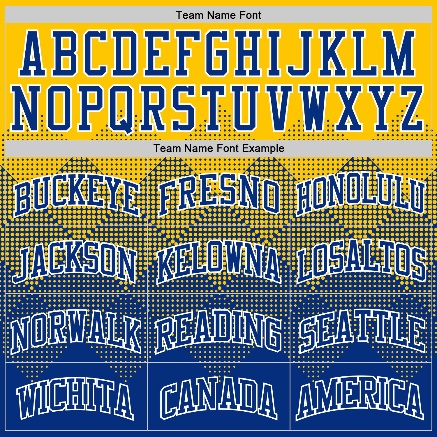 Custom Yellow Royal-White Gradient Square Shapes Round Neck Sublimation Basketball Suit Jersey