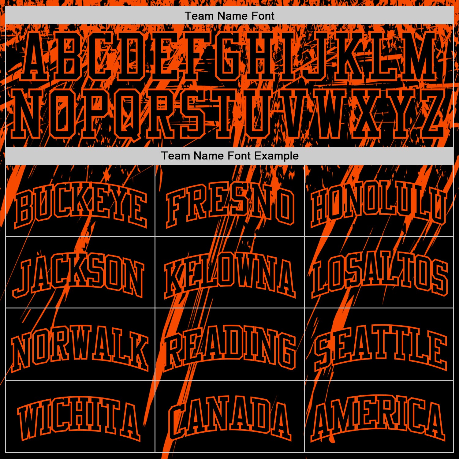 Custom Black Orange Splash Round Neck Sublimation Basketball Suit Jersey