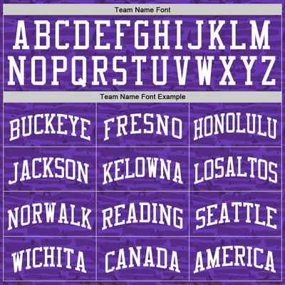 Custom Purple White Fragment Art Round Neck Sublimation Basketball Suit Jersey