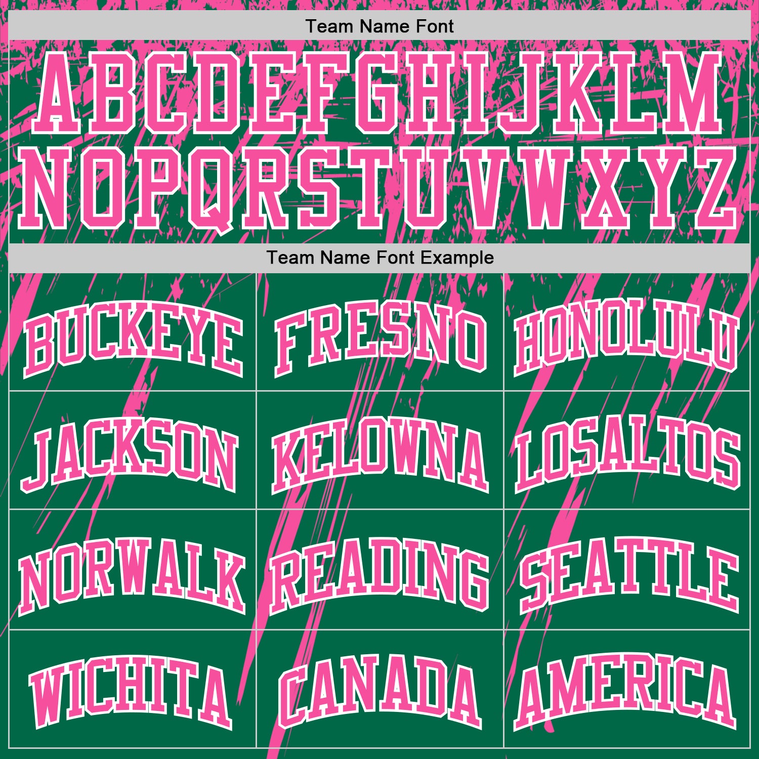 Custom Kelly Green Pink-White Splash Round Neck Sublimation Basketball Suit Jersey