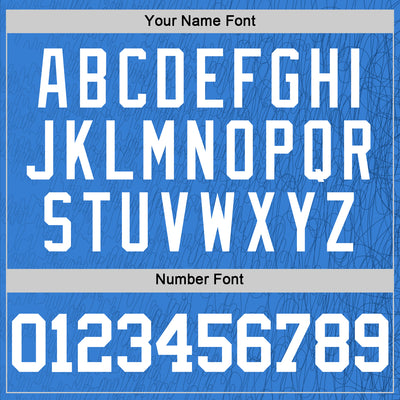 Custom Light Blue White Line Round Neck Sublimation Basketball Suit Jersey