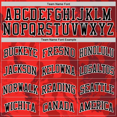 Custom Red Black-White Splash Round Neck Sublimation Basketball Suit Jersey