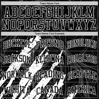 Custom Black White Splash Round Neck Sublimation Basketball Suit Jersey