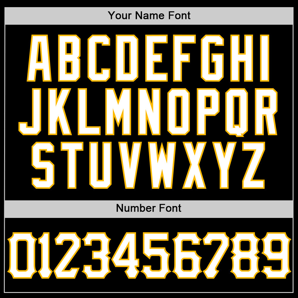 Custom Black White Pinstripe Gold Authentic Sleeveless Baseball Jersey