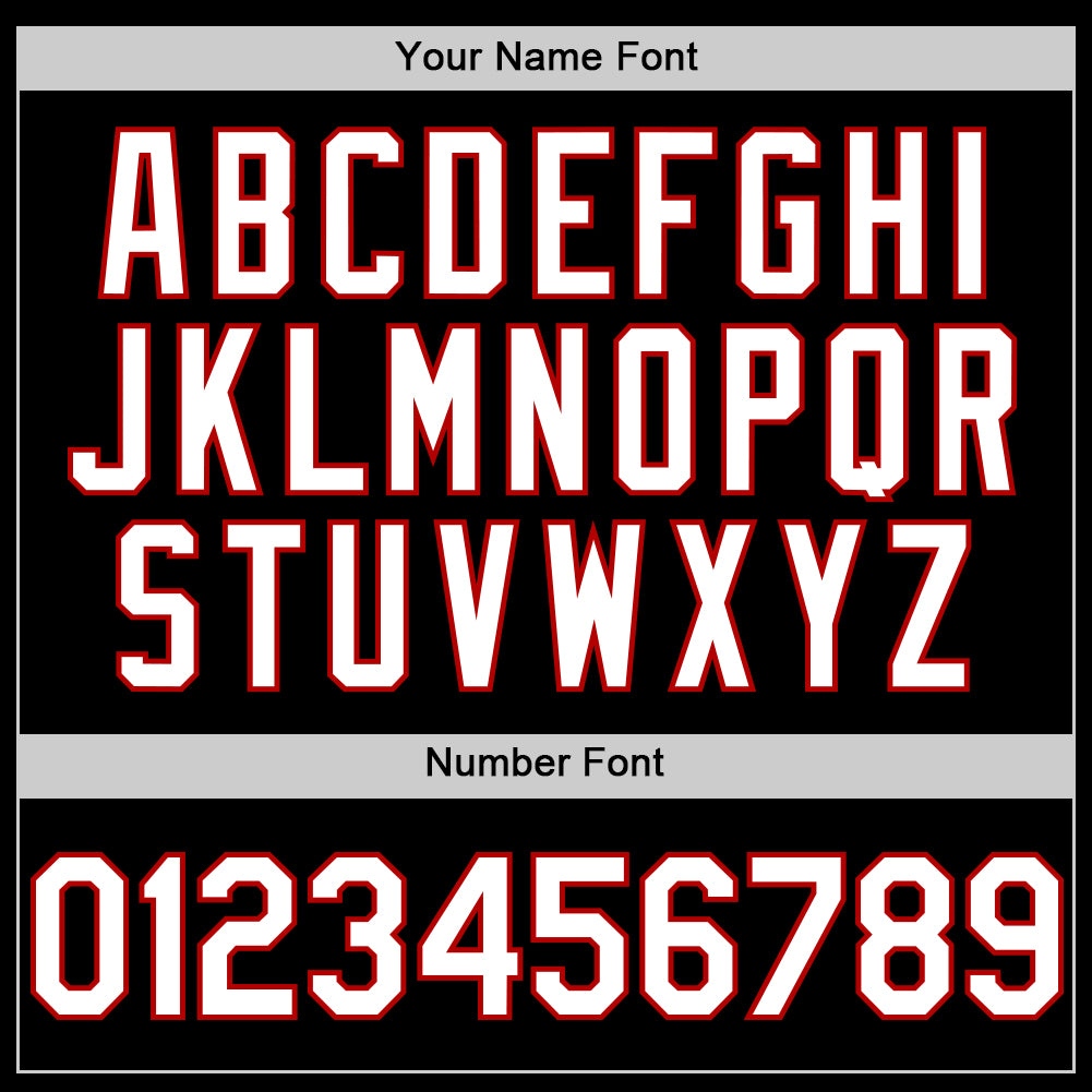 Custom Black White Pinstripe Red Authentic Sleeveless Baseball Jersey