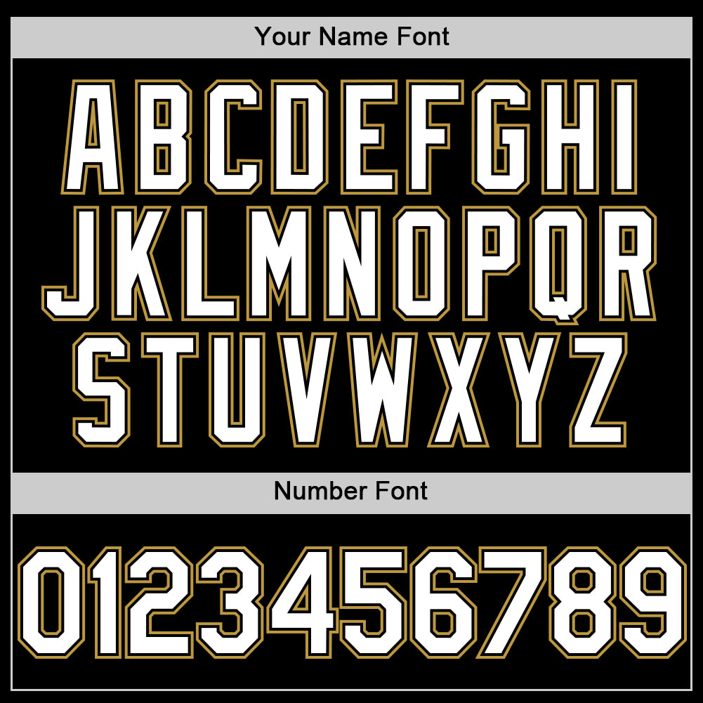 Custom Black White-Old Gold Mesh Authentic Throwback Baseball Jersey