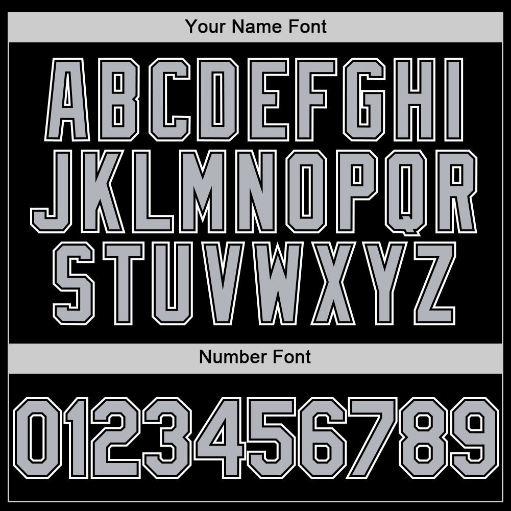 Custom Black Gray-White Mesh Authentic Throwback Baseball Jersey