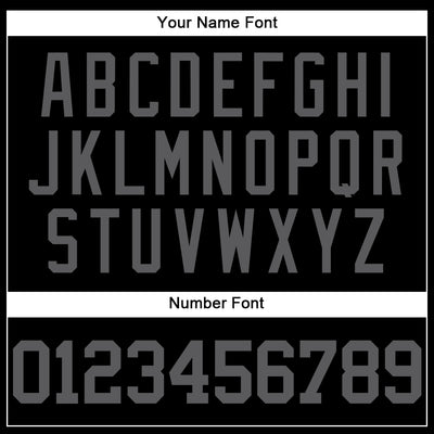 Custom Black Steel Gray Mesh Authentic Throwback Baseball Jersey