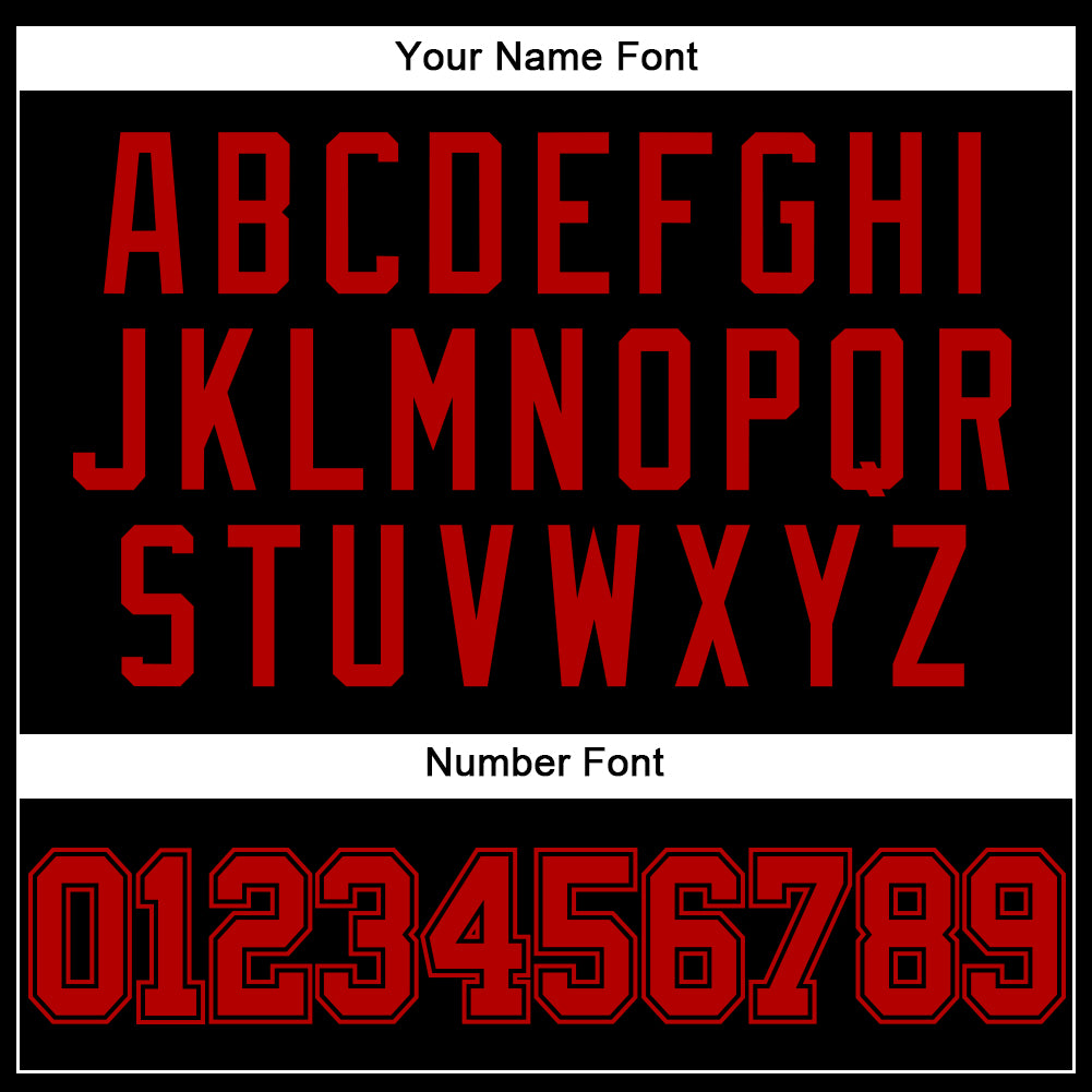 Custom Black Red Mesh Authentic Throwback Baseball Jersey