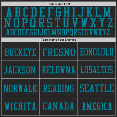 Custom Black Pink-Teal Mesh Authentic Throwback Football Jersey