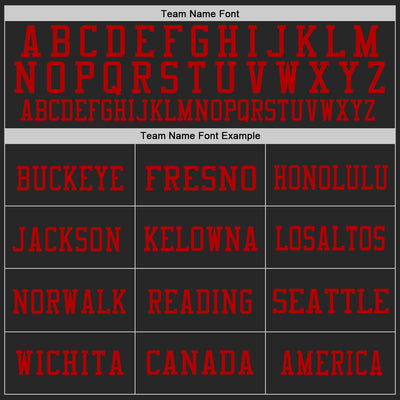 Custom Black Gray-Red Mesh Authentic Throwback Football Jersey