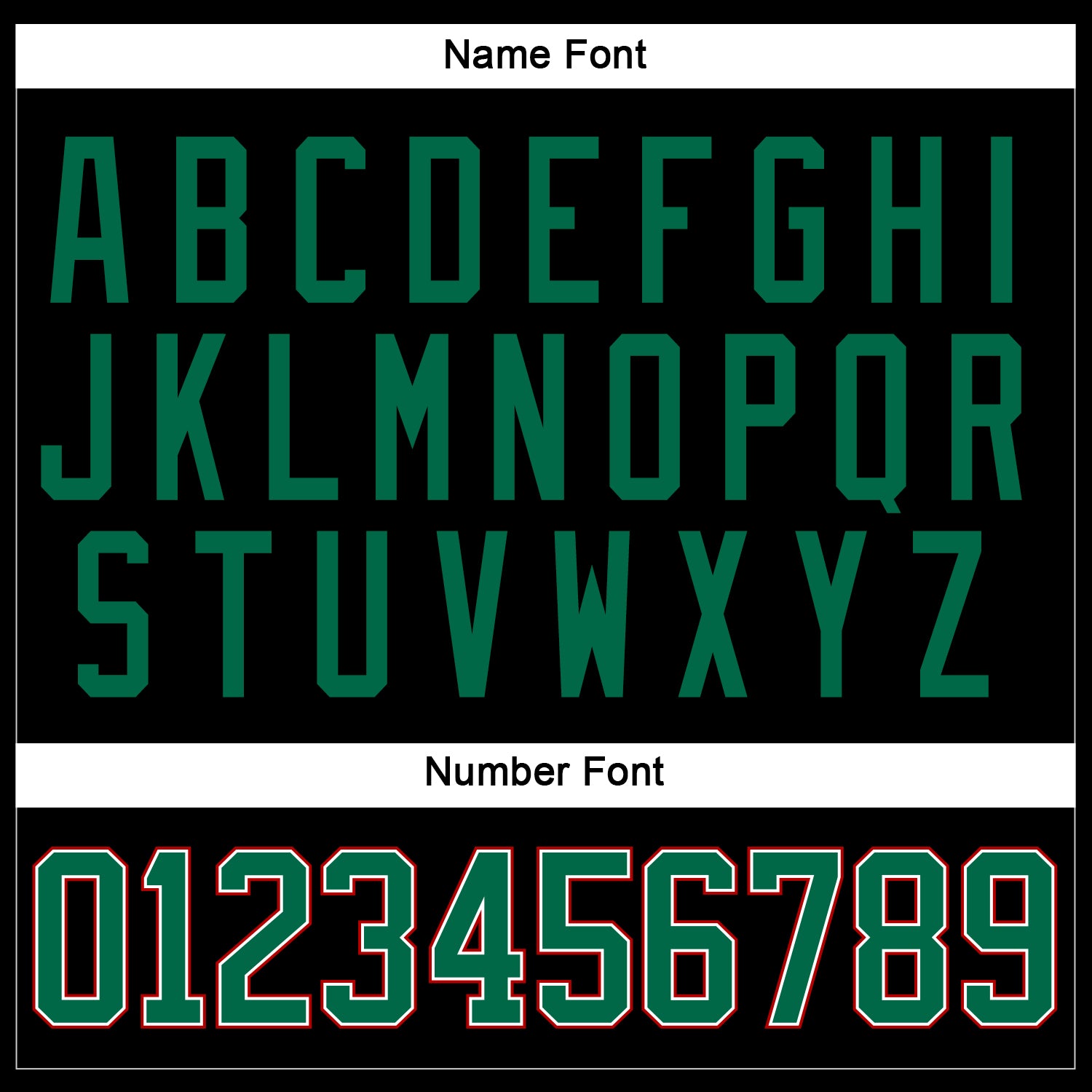 Custom Black Kelly Green-Red Hockey Lace Neck Jersey