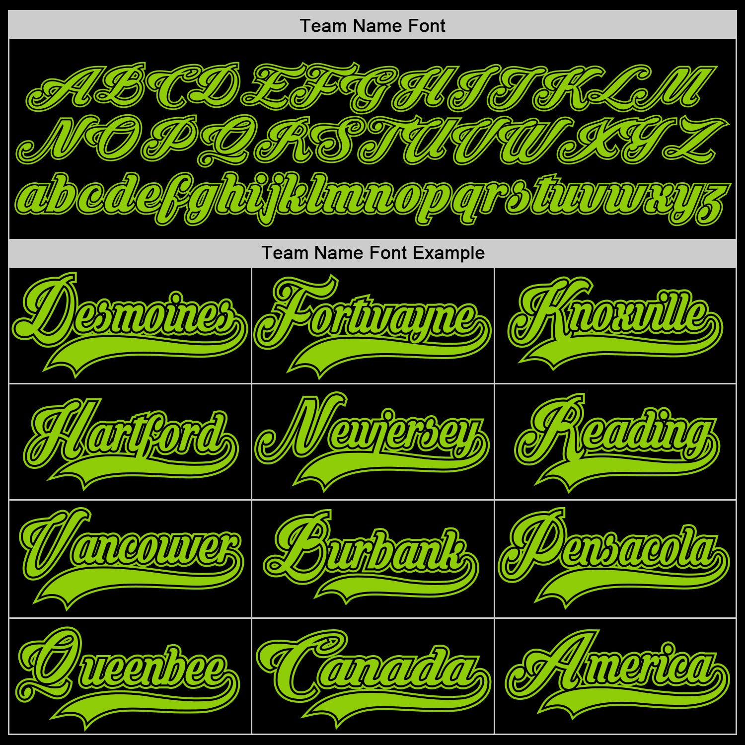 Custom Black Neon Green Hockey Jersey