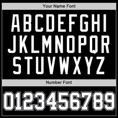 Custom Black Gray Pinstripe White Authentic Basketball Jersey