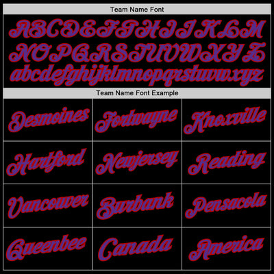 Custom Black Purple-Red Authentic Throwback Basketball Jersey