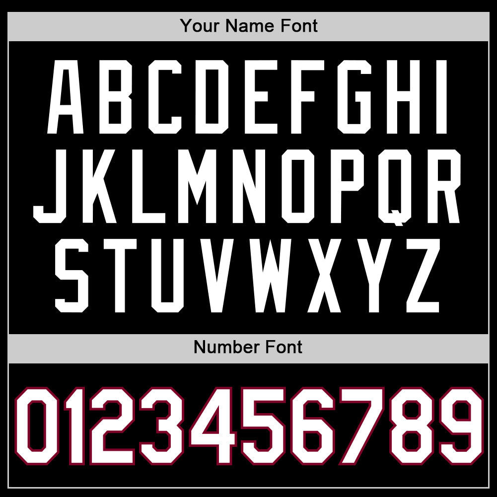 Custom Black White-Maroon Authentic Basketball Jersey