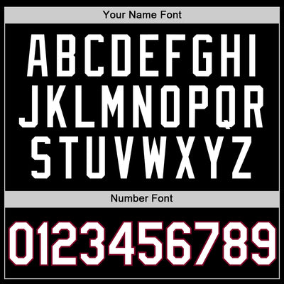 Custom Black White-Maroon Authentic Basketball Jersey