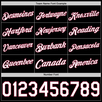 Custom Black White-Maroon Authentic Basketball Jersey