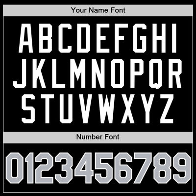 Custom Black Gray-White Authentic Basketball Jersey