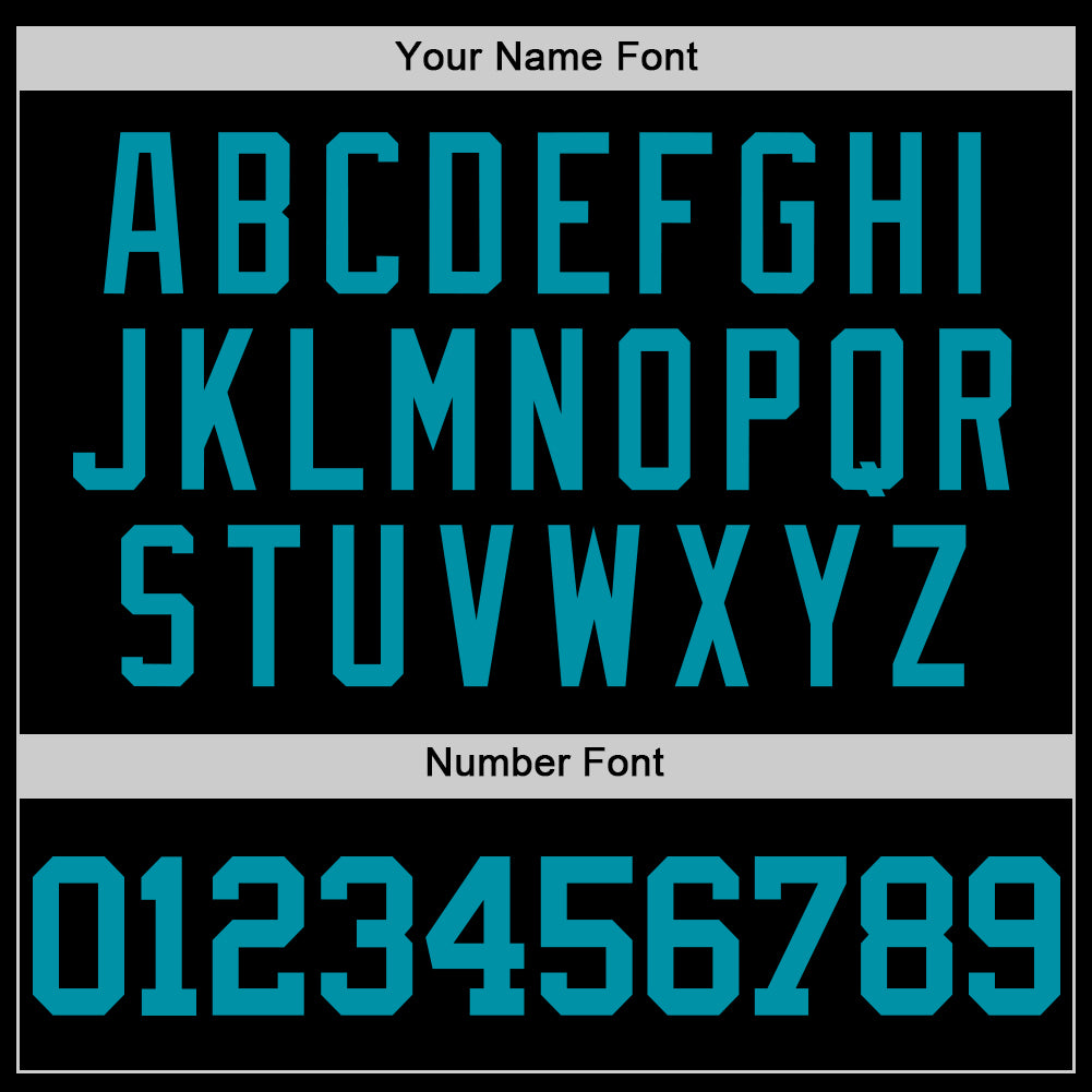 Custom Black Teal Authentic Basketball Jersey