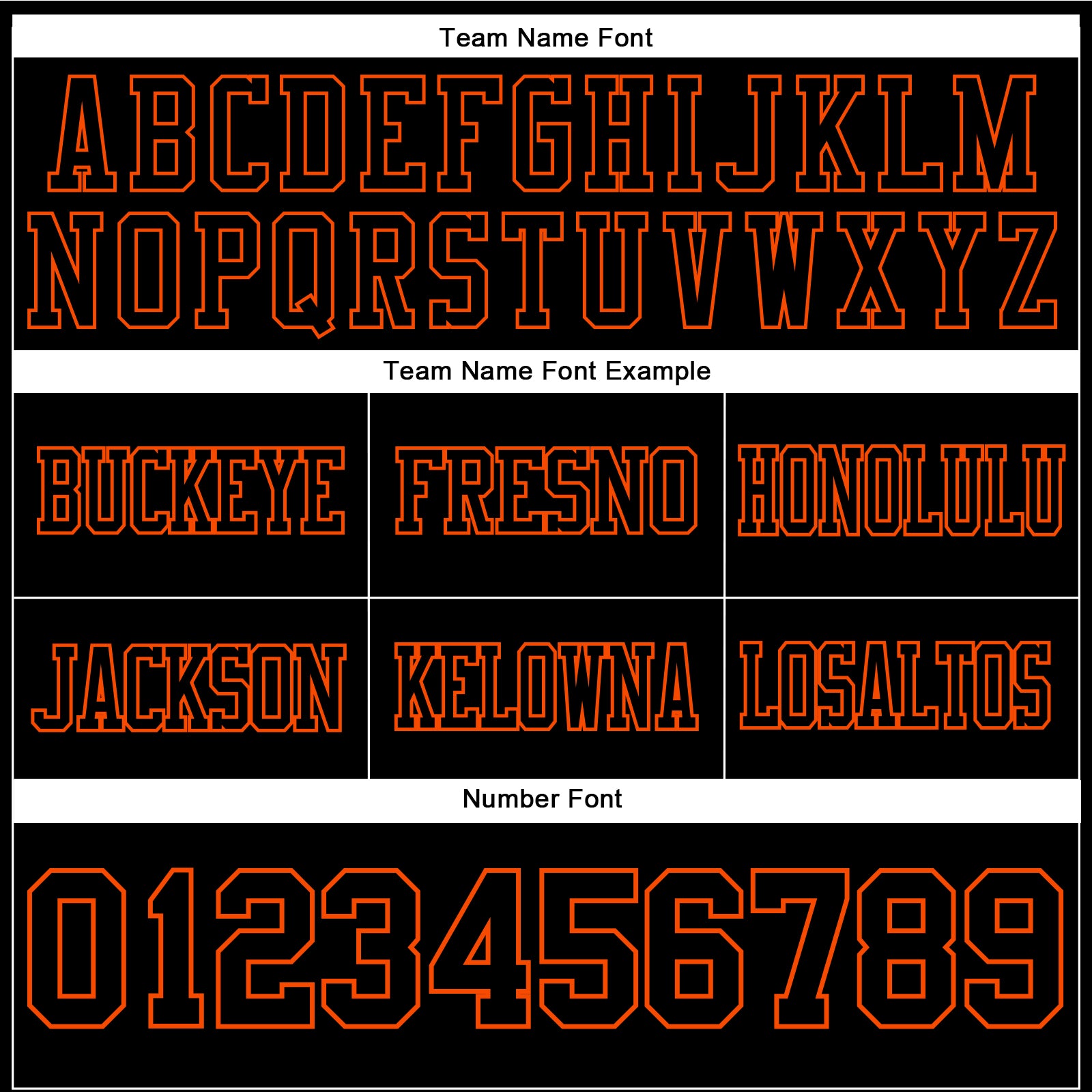 Custom Black Orange Authentic Football Jersey