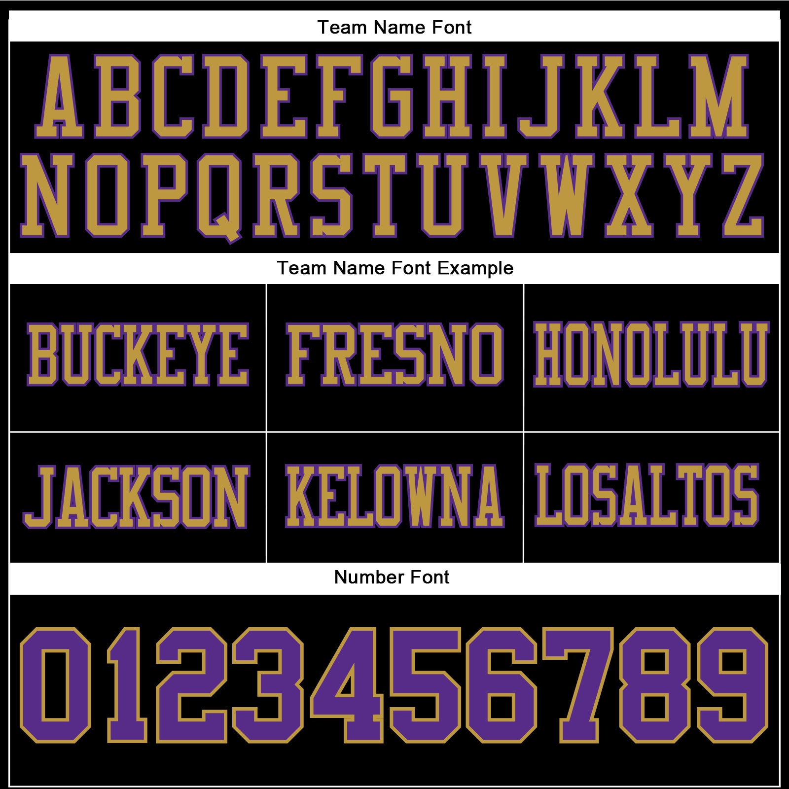 Custom Black Purple-Old Gold Authentic Football Jersey