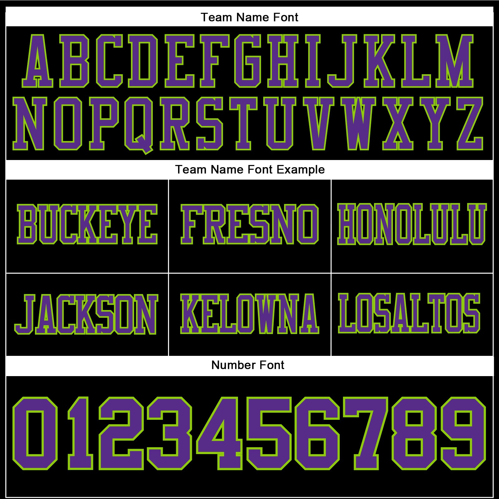 Custom Black Purple-Neon Green Authentic Football Jersey