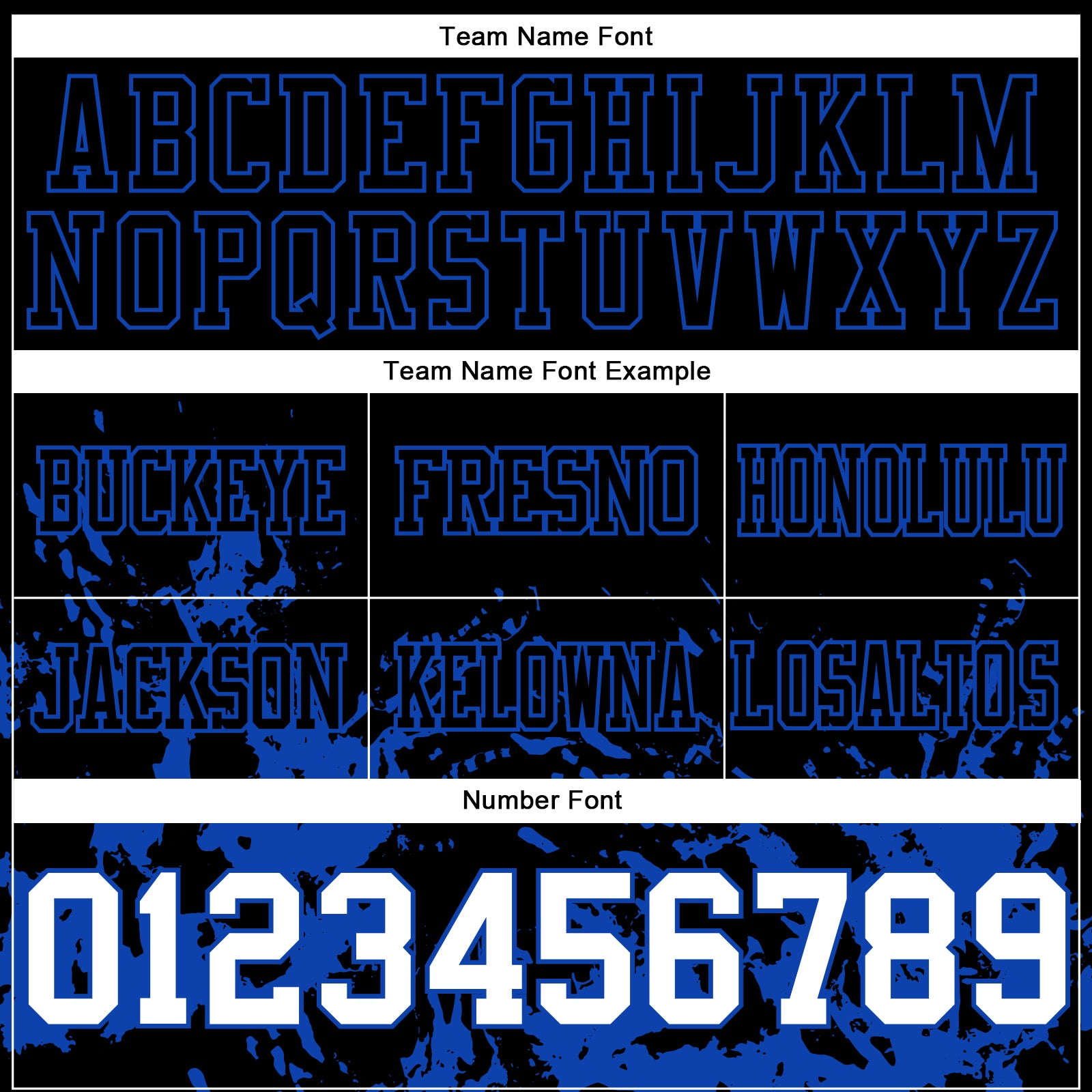 Custom Black White-Thunder Blue 3D Pattern Splash Authentic Football Jersey