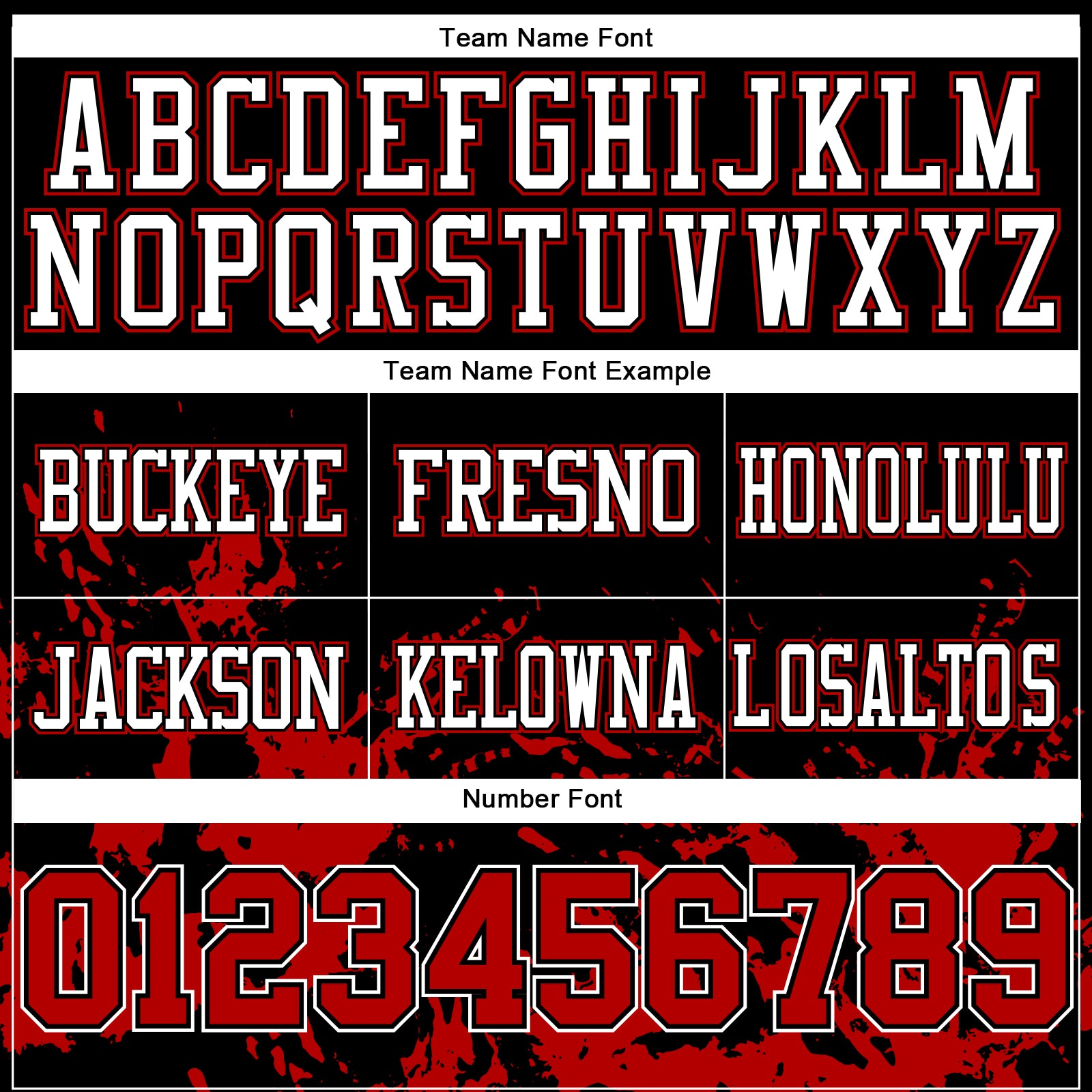 Custom Black Red-White 3D Pattern Splash Authentic Football Jersey