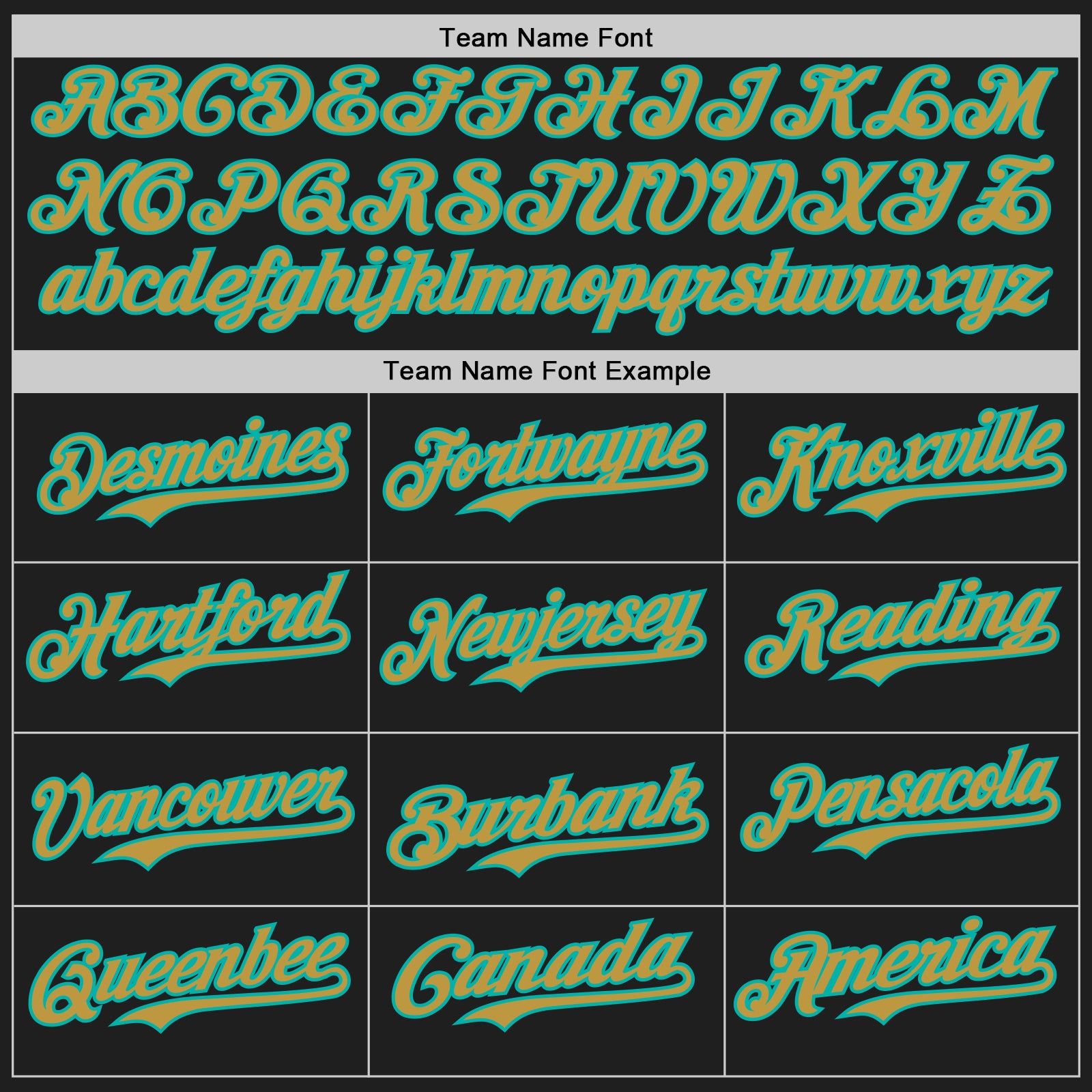 Custom Black Old Gold-Aqua Authentic Baseball Jersey