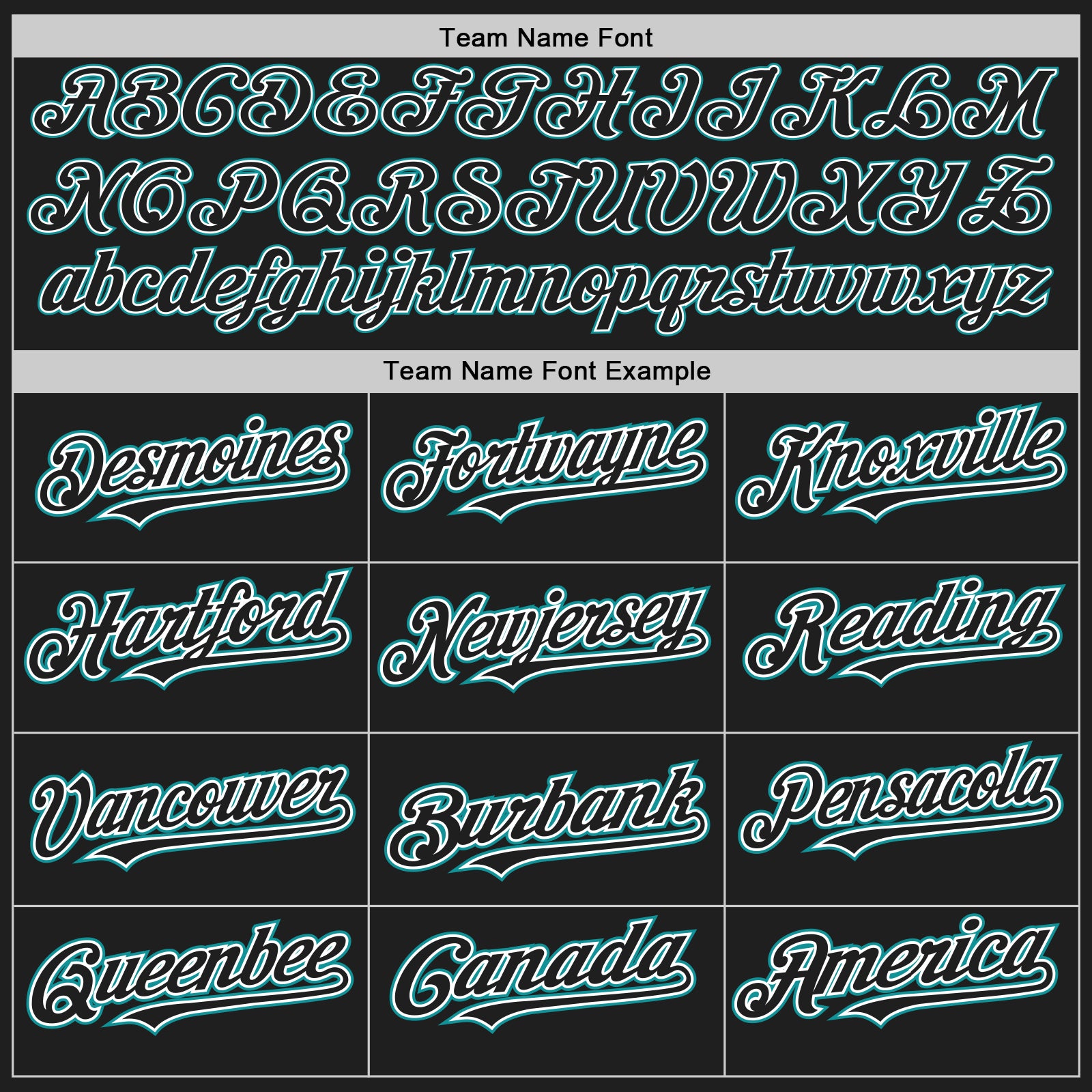 Custom Black White-Teal Authentic Baseball Jersey