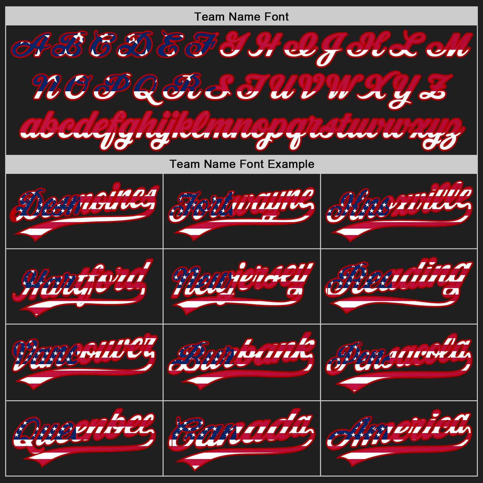 Custom Stitched Black USA Flag-Red Baseball Pullover Sweatshirt Hoodie