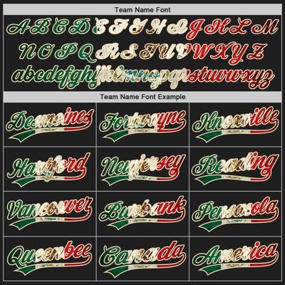 Custom Stitched Black Vintage Mexican Flag-Cream Baseball Pullover Sweatshirt Hoodie