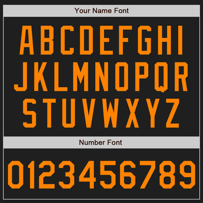 Custom Stitched Black Bay Orange Baseball Pullover Sweatshirt Hoodie