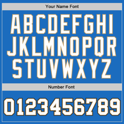 Custom Blue White-Old Gold Authentic Throwback Basketball Jersey