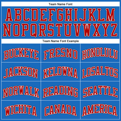 Custom Blue Red-Navy Authentic Throwback Basketball Jersey