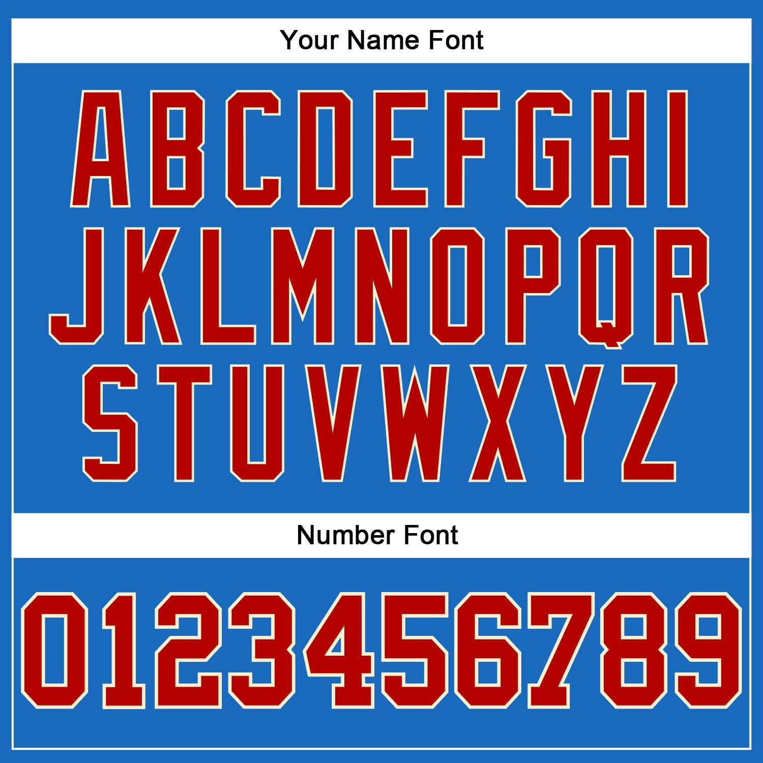 Custom Blue Red-Cream Authentic Throwback Basketball Jersey