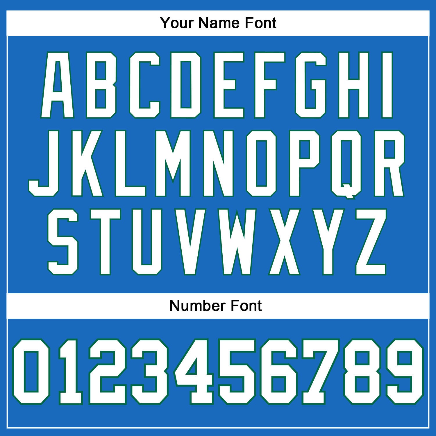 Custom Blue White-Kelly Green Authentic Throwback Basketball Jersey