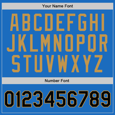 Custom Blue Black-Old Gold Authentic Throwback Basketball Jersey