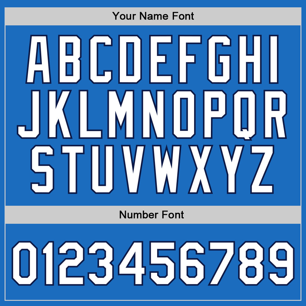 Custom Blue White-Navy Authentic Throwback Basketball Jersey