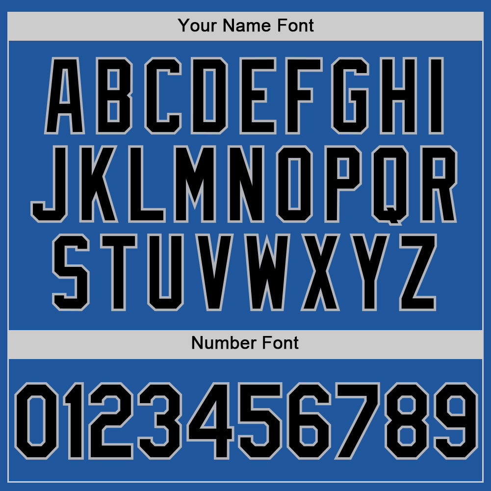 2222Custom Royal White Authentic Baseball Jersey