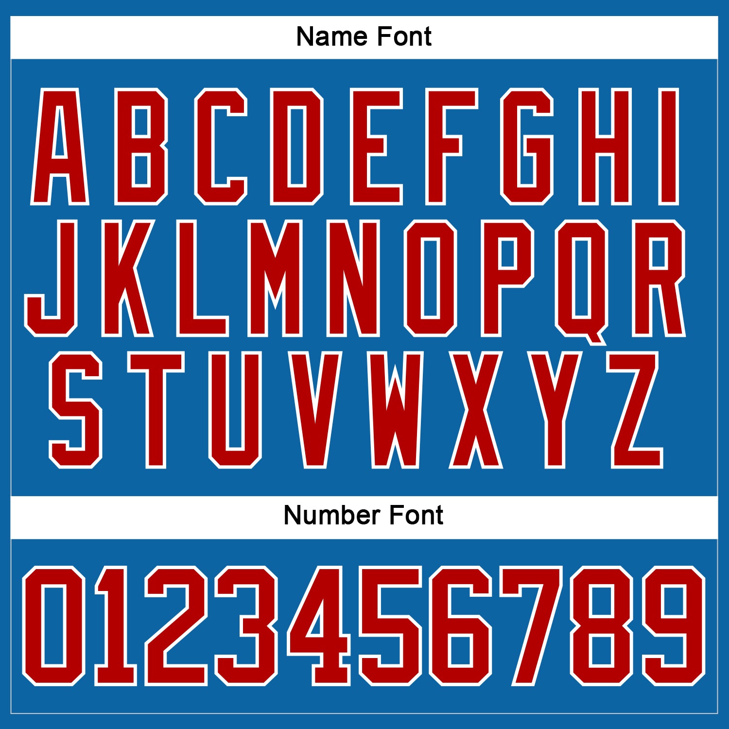 Custom Blue Red-White Hockey Jersey