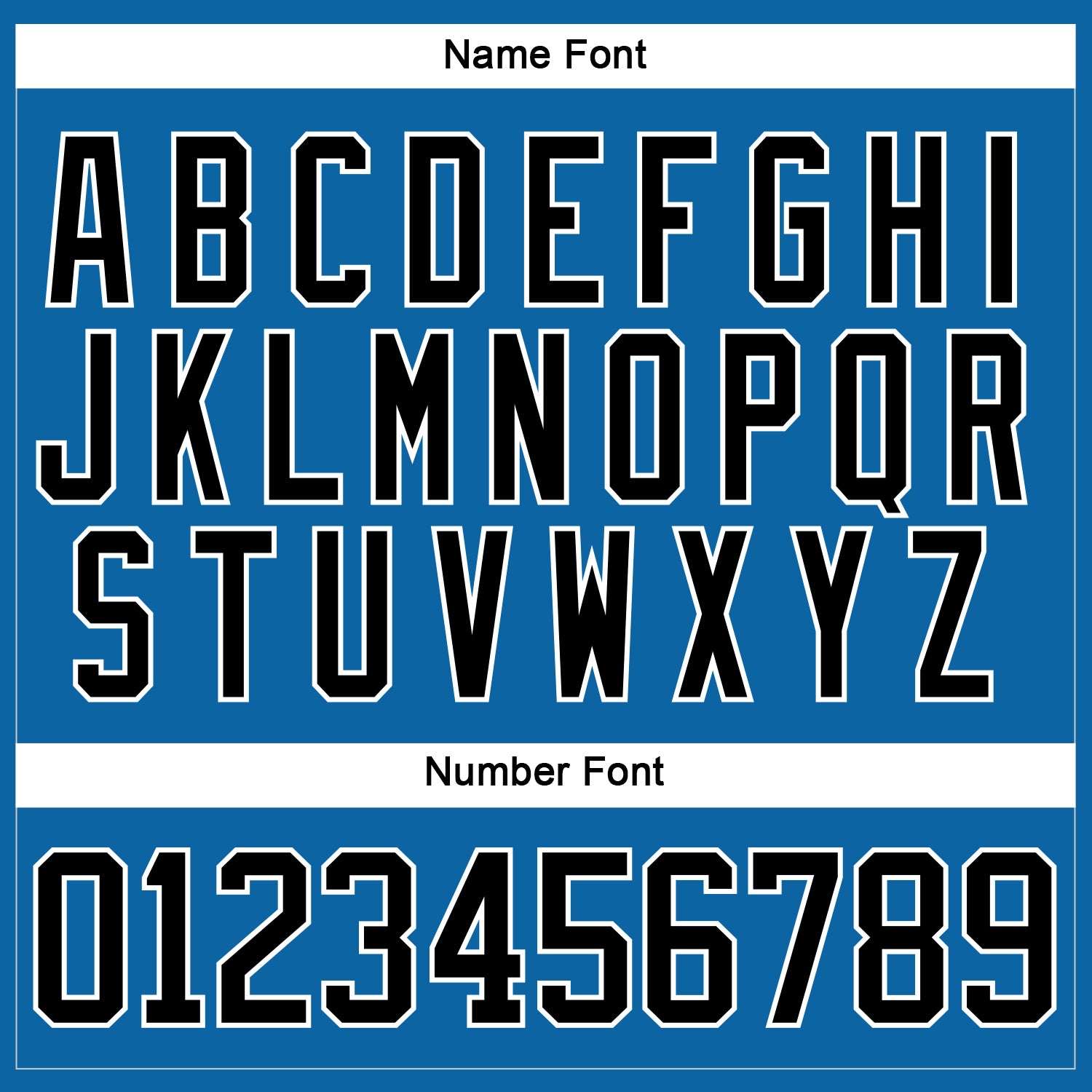 Custom Blue Black-White Hockey Jersey