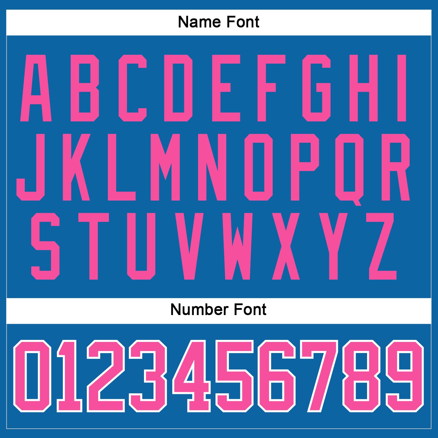 Custom Blue Pink-White Hockey Jersey